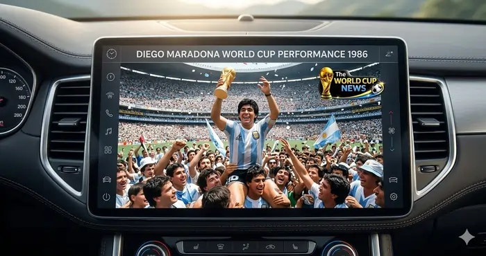 Diego Maradona World Cup Performance 1986