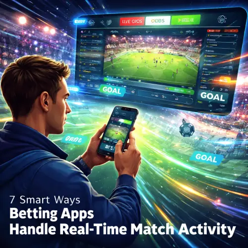 betting apps handle real-time match activity