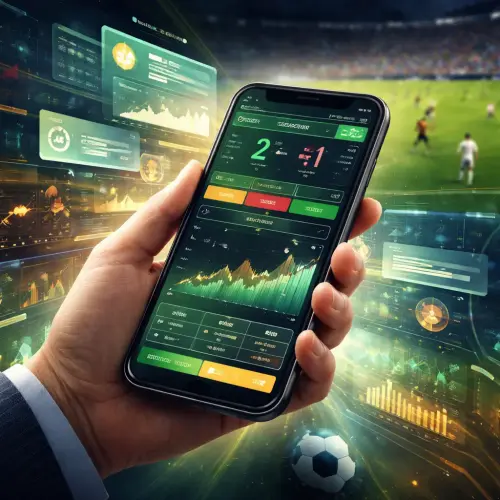 betting apps real-time match activity