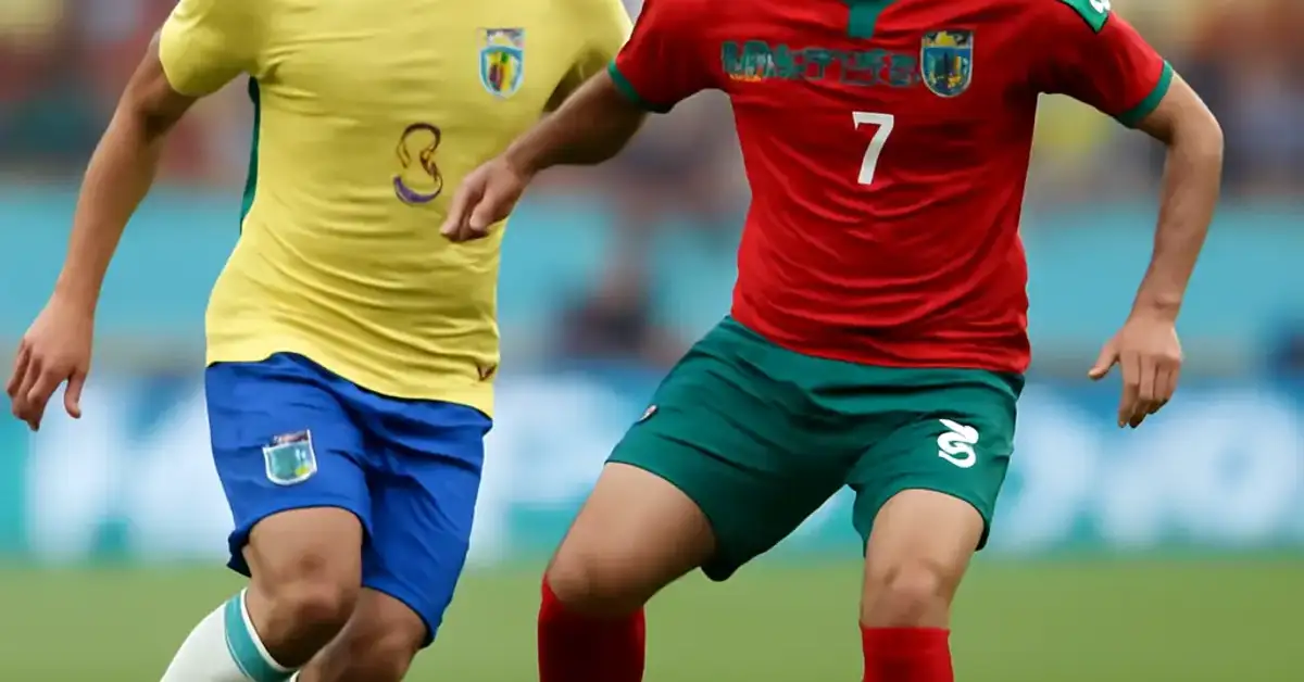 Brazil held by Morocco