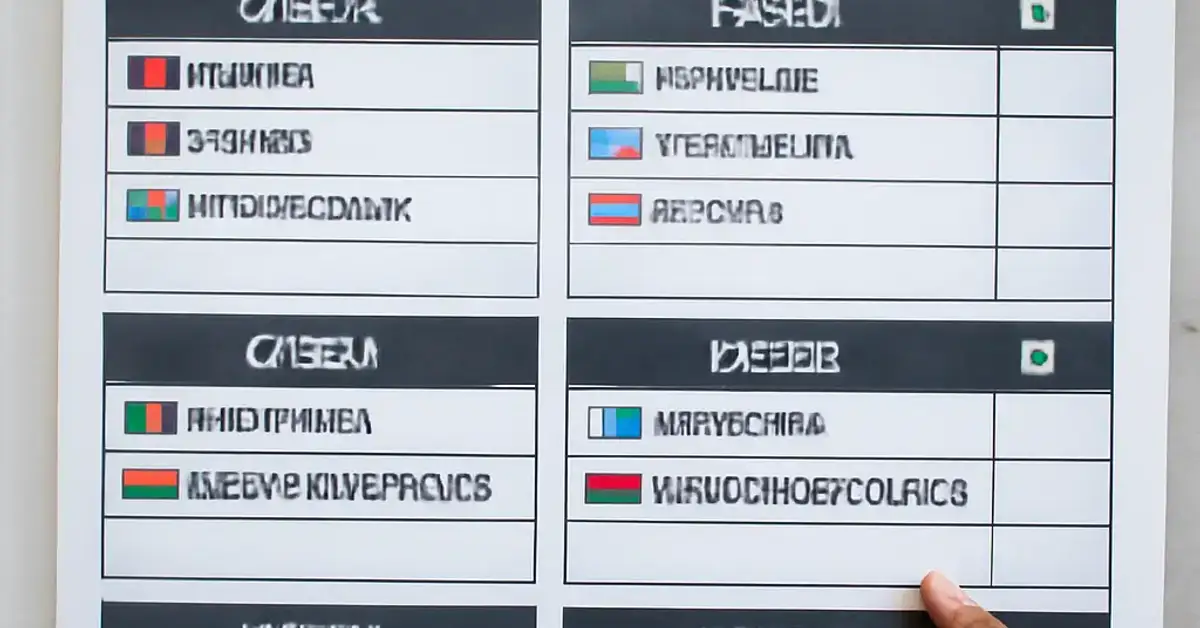 FIFA World Cup 2026 North Qualifiers Table