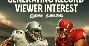 Historic Rivalries Generating Record Viewer Interest, historic rivalries, record viewer interest
