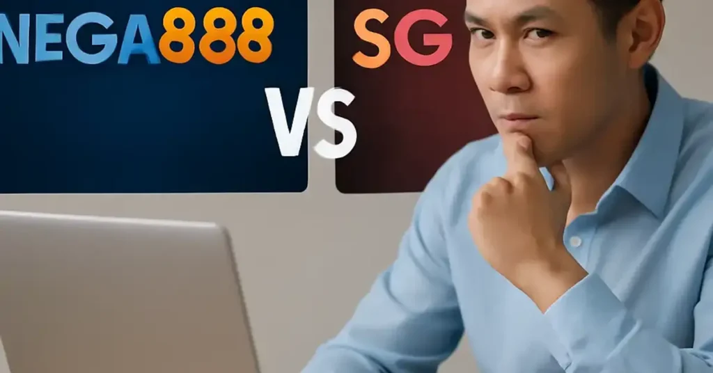 MEGA888 VS sggaminghub com, MEGA888 SG, sggaminghub com